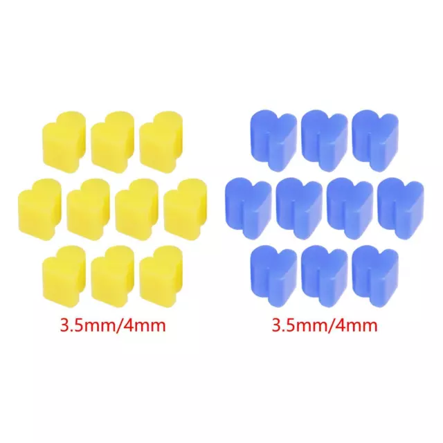 10Pcs Alto Horns Silicone Pads Brass Instrument Buffering Stop for Euphonium