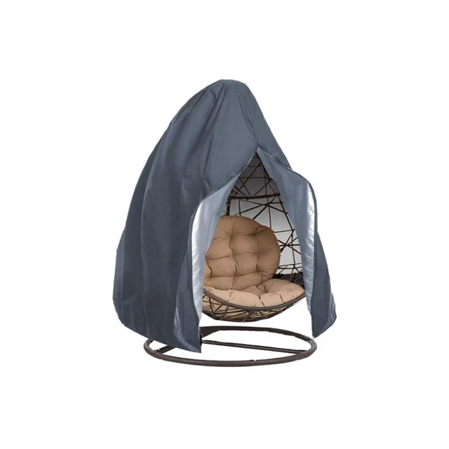 Funda colgante para muebles para columpio protección contra el polvo jardín exterior 190x115 cm