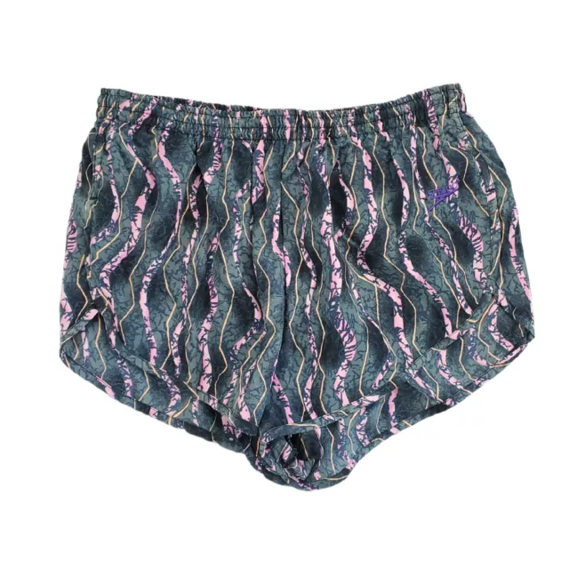 Vintage Speedo Swim Shorts Mens S Trunks Drawstring Mesh Lined Surf Nylon Beach