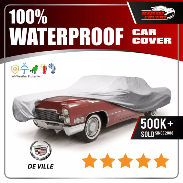 Cadillac Sedan DeVille 1965-1968 CAR COVER - 100% Waterproof 100% Breathable