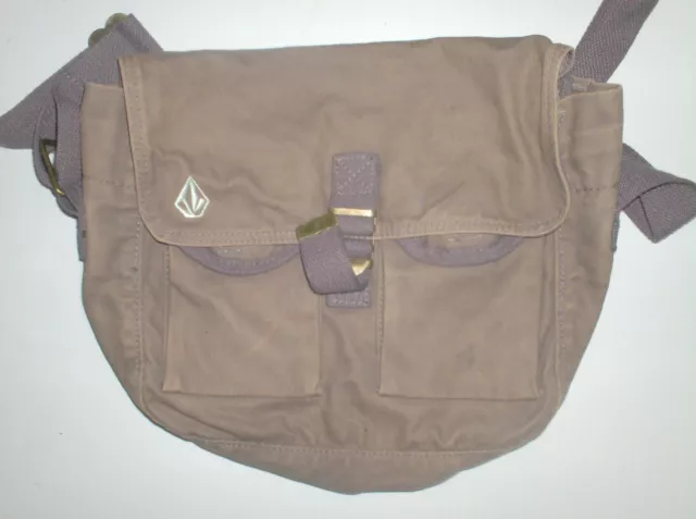 bag womens mens volcom bag tote shoulder - used - from the 2000´s  brown 2000 2