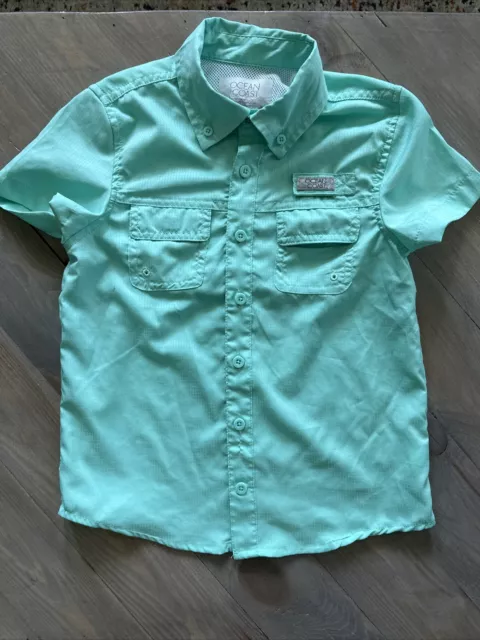 ocean coast fishing shirt Boys Size 6