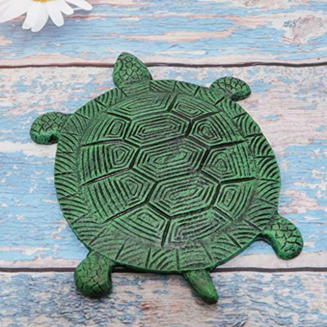 Stepping Stone Cast Iron Flagstone Decorative Turtle Stepping Stone Garden Décor