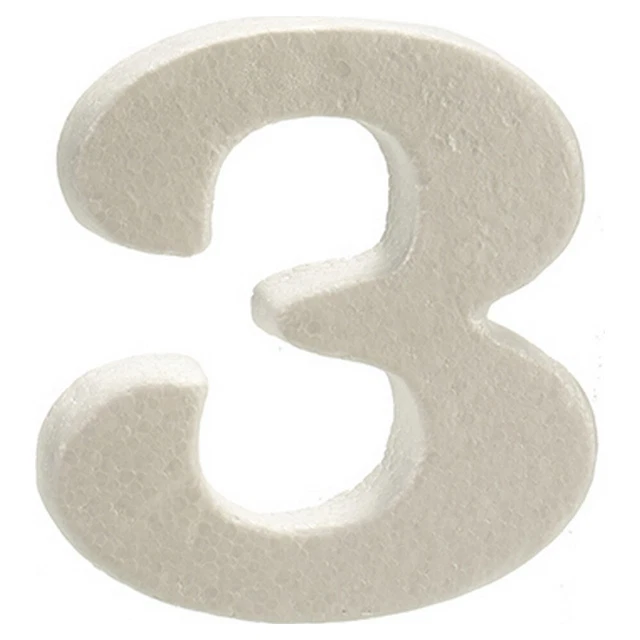 Número 3 Poliestireno