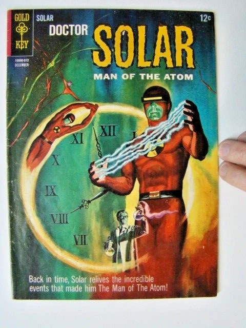 Doctor Solar Man of the Atom #15 Origin Retold Gold Key Comics 1965 VG/FN