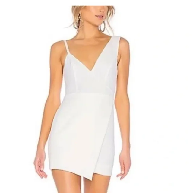 Revolve NBD - Adios Mini Dress White NWOT Size Medium