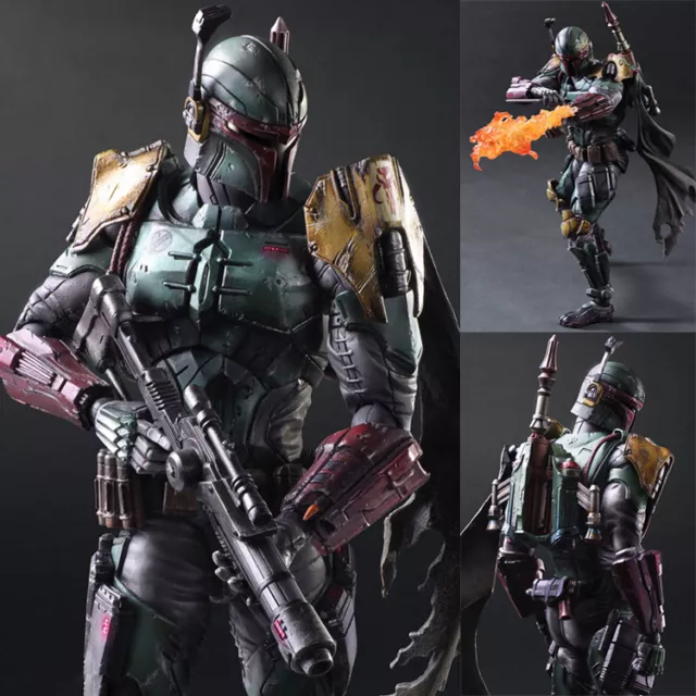 Modellino variante Play Arts Kai Star Wars Boba Fett giocattoli da collezione statua