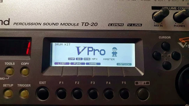 REPLACEMENT TFT LCD Screen Display Roland TD-12 / TD-20 / TD-20X Drum ...