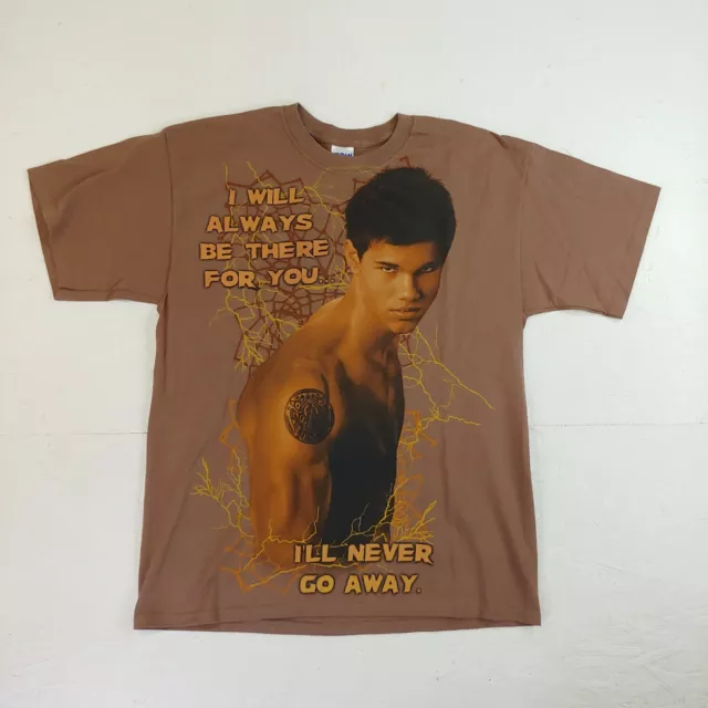 Twilight T-shirt saga New Moon Jacob handsome nude Taylor Lautner movie promo