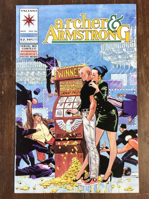 Valiant Comics Archer & Armstrong #16 - Nov 1993 - House Rules - VF/NM