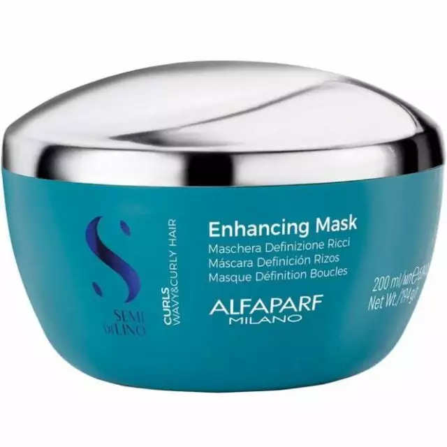 Alfaparf Semi Di Lino Shape Curls Enhancing Mask 200 Ml For Curly And Wavy Hair