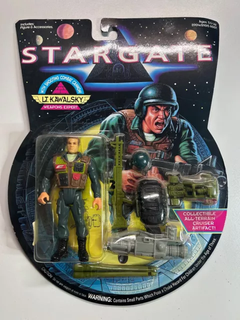 Stargate Aktionfigur Lt. Kawalsky, HASBRO TOY 1994 Neu + OVP