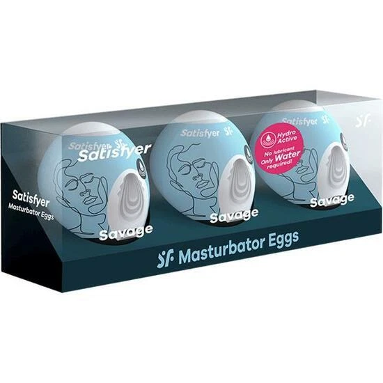 Satisfyer Set De Huevos Masturbadores Savage - 3Uds