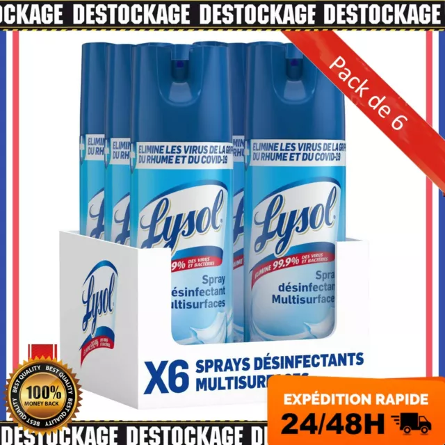 LYSOL DÉSINFECTANT FRAIS - Pack de 6 EUR 36,95 - PicClick FR