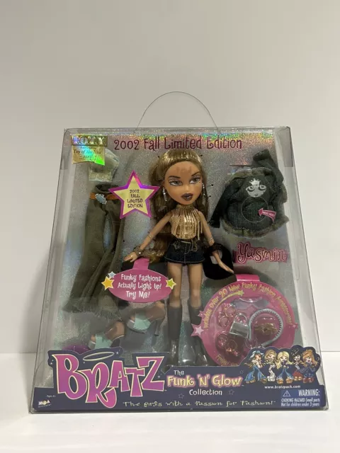 Bratz 2002 Fall Limited Edition Funk N’ Glow Yasmin MGA NRFB NIB - READ