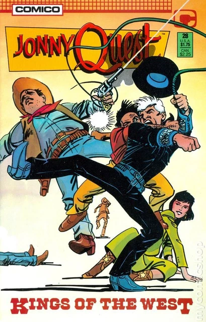 Jonny Quest #28 VF 8.0 1988 Stock Image