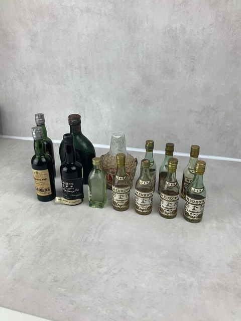 Lot de 13 bouteilles d'alcool de toute sorte certaine jamais ouverte
