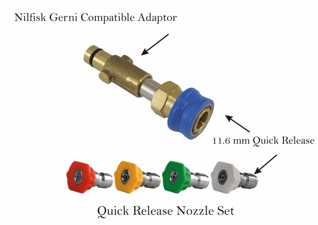 Multi Wash Nozzle Compact Lance Extension Nilfisk Gerni Compatible