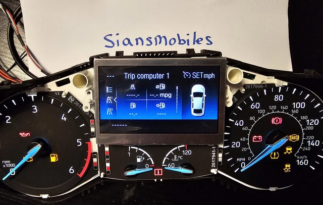 LCD Display 5 Inch Screen Replacement Compatible for Ford