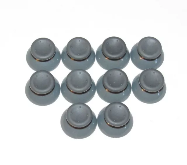10 Microsoft Xbox 360 Thumbsticks Joysticks Gray Replacement Analog Sticks NEW