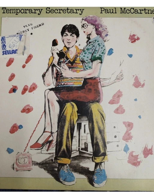 洋楽 Paul McCartney / Temporary Secretary 12\" Paul McCartney - Temporary Secretary (12-Inch Version
