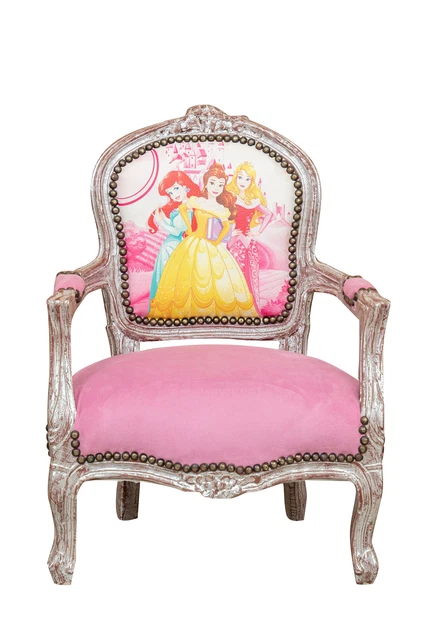 Fauteuil Pour Enfant AIYAPLAY En Simili Corde - Pieds En Bois Massif, Rembourrage Mousse, Rose | Dimensions 46.5x44x45 Cm | Pour Les 3-8 Ans, Supporte 45 Kg
