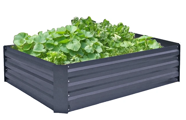 Beetumrandung Hochbeet Metall Beeteinfassung Beetzaun Pflanzkasten Kräuterbeet