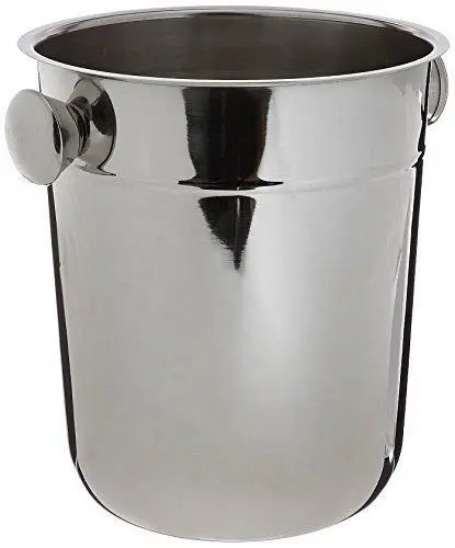 Winco WB-8 Wine Bucket, 8-Quart, Stainless Steel, Medium