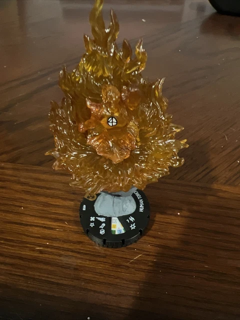 Marvel Heroclix War of the Realms 058 Human Torch Chase, New, Card Included