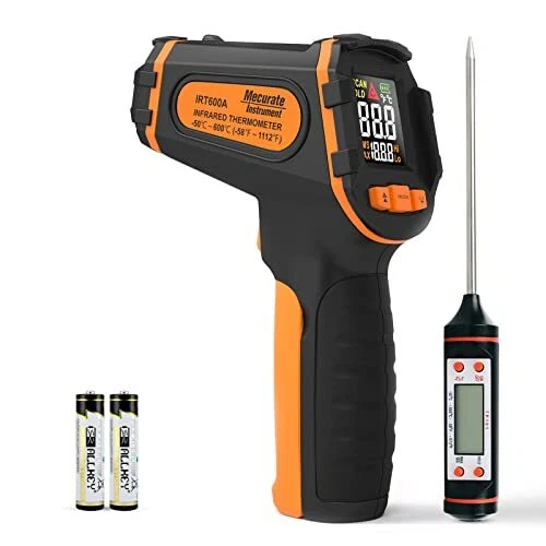 Mecurate Digital Infrared Thermometer Gun Non Contact Laser Temperature Gun -...
