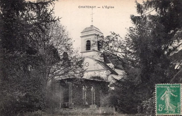 *37159 cpa 95 Chatenay - L'Eglise
