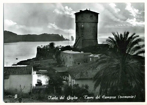 ISOLA DEL GIGLIO - GROSSETO - Torre del Campese (tramonto)