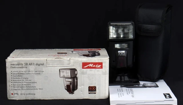 Metz Mecablitz 58 AF-1 Digital Shoe Mount Flash for Canon