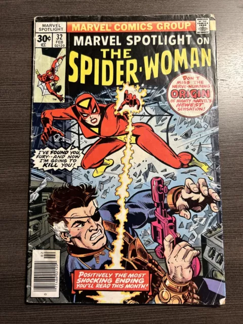 Marvel Spotlight #32 1st App & Origin of Spider-Woman, Jessica Drew