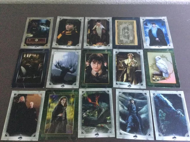 Carte de collection-Harry potter-Lot de 54 cartes-" bienvenue à Poudlard"-2020 2