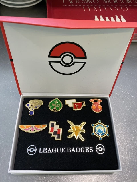 Pokemon Box Medaglie Sinnoh Badges Spille