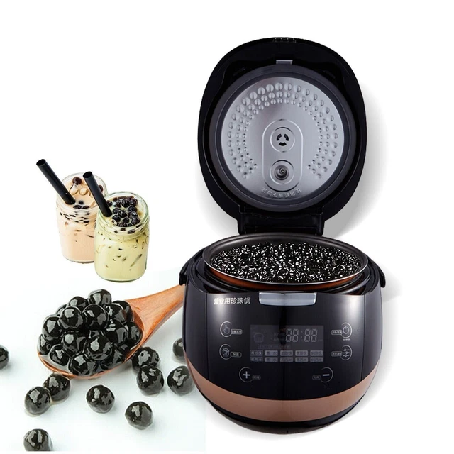 5L Tapioca Pearls Cooker Boba Ball Automatic Bubble Cooking Machine for Milk Tea