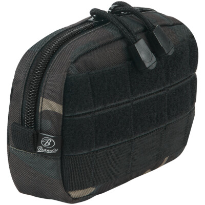 Brandit Brandit MOLLE Custodia Cross Cerniera PALS Organizzatore Tasca Esercito Oliva 
