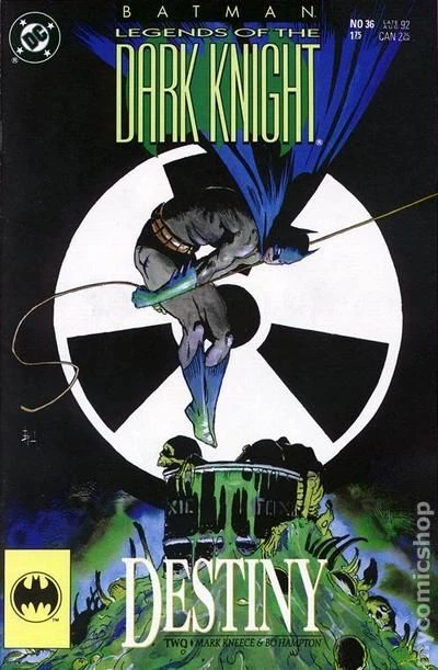 Batman Legends of the Dark Knight #36 VF 8.0 1992 Stock Image