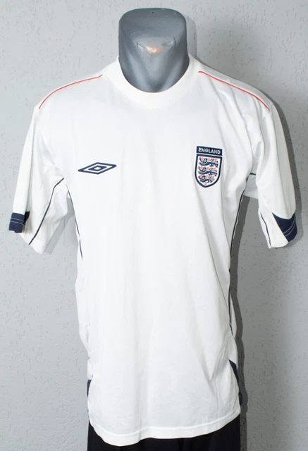 ENGLAND JERSEY TRAINING Pre Match Mens Football Soccer Training Shirt ...