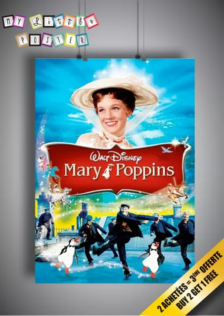 Mary Poppins Klassisches Film Original Plakat