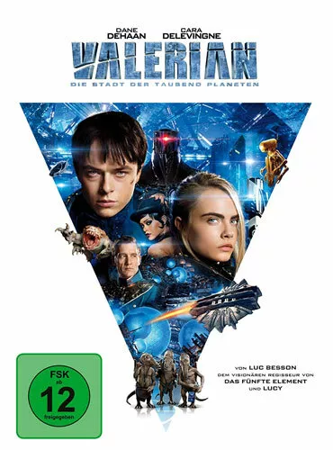 Valerian - Die Stadt der tausend Planeten - DVD / Blu-ray - *NEU*