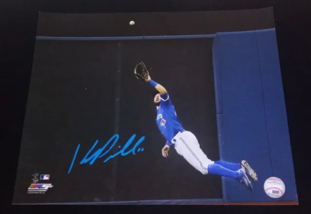 Kevin Pillar Autographed Signed Toronto Blue Jays Superman Catch 11x14 Photo