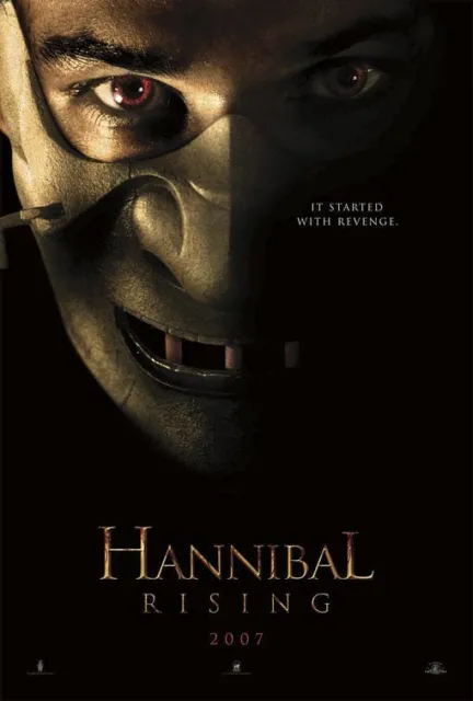 HANNIBAL RISING great 27x40 D/S movie poster 2007