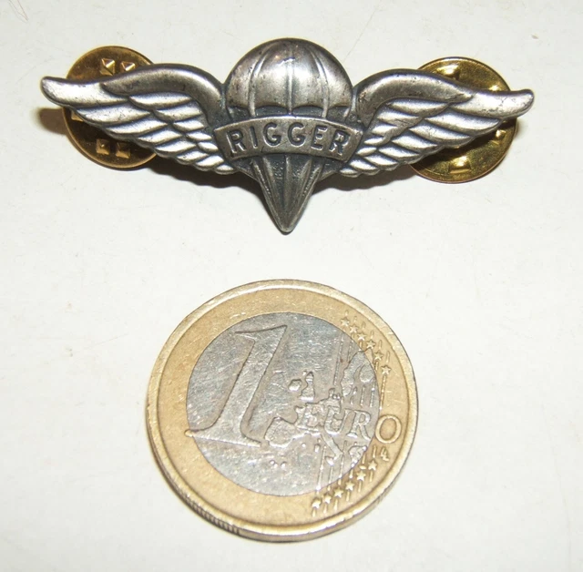 INSIGNE PARACHUTE RIGGER Us Qualification De Greeur De Parachute Us
