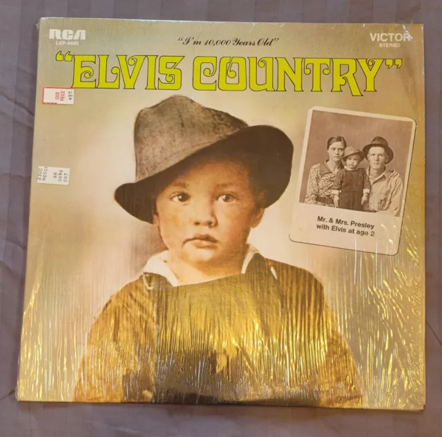 Elvis Country I'm 10,000 Years Old Elvis Presley Album Vinyl LP 1971 RCA