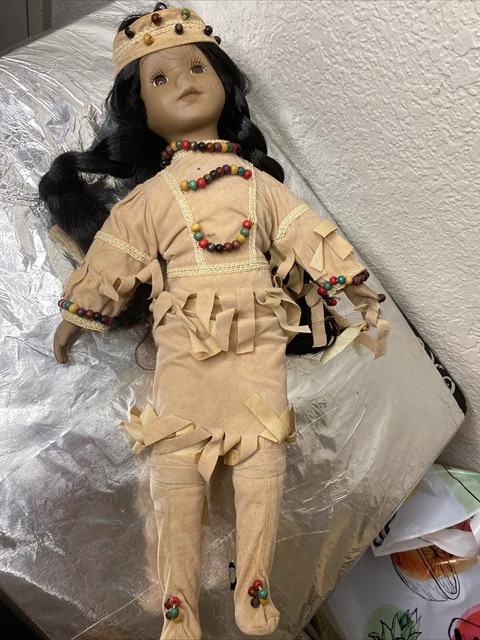 Heritage Mint Collection Porcelain Native American Doll House Of Lloyd