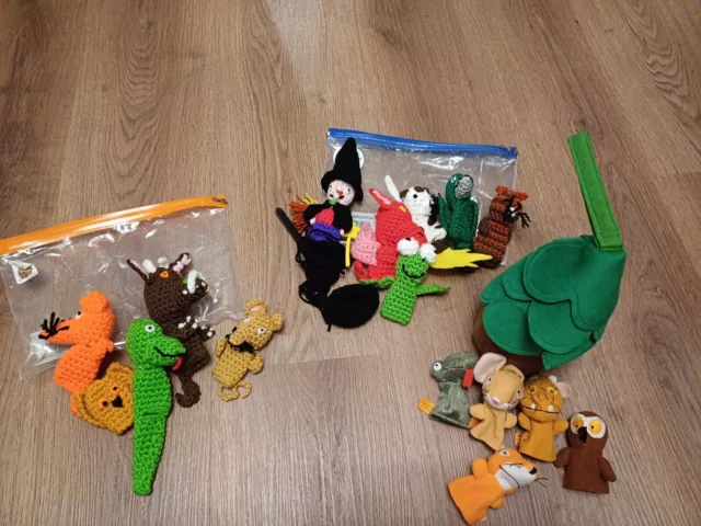Gruffalo's child finger puppets 2025