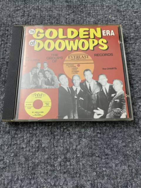 Golden Era of Doowops: Everlast Records  by Various Artists (CD, 1995, Relic)