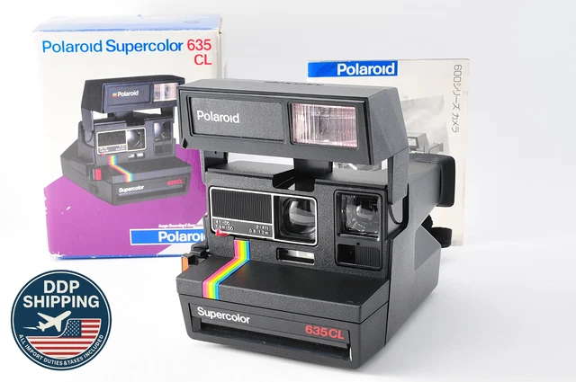 Appareil Photo Polaroid Land Camera 2000 – Format SX-70 – Testé Et Fonctionnel – Déclencheur Vert